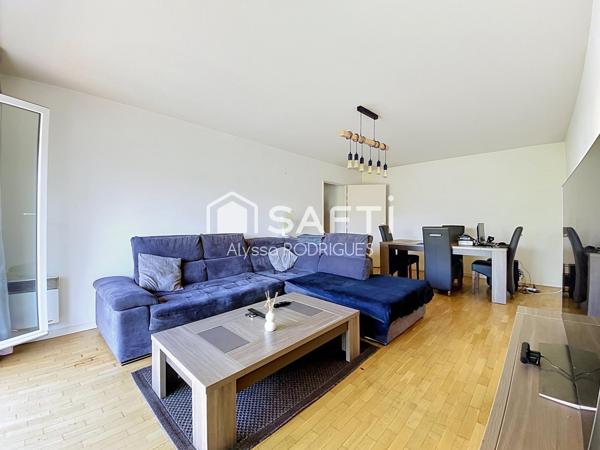 SUPERBE F4 LUMINEUX AVEC BALCON ET 2 PARKINGS – RÉSIDENCE SÉCURISÉE