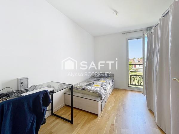SUPERBE F4 LUMINEUX AVEC BALCON ET 2 PARKINGS – RÉSIDENCE SÉCURISÉE