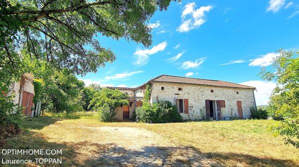 Maison en pierre à HAUTEFAGE LA TOUR (47)
