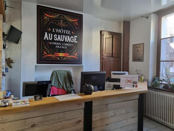 HOTEL, BAR, RESTAURANT  3 ETOILES - SECTEUR MONTARGIS et FORËT D'ORLEANS