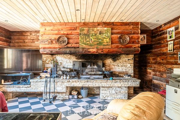 Domaine naturel de 42 ha clos avec ferme rénovée et gîte – Triangle Carcassonne, Limoux, Bram