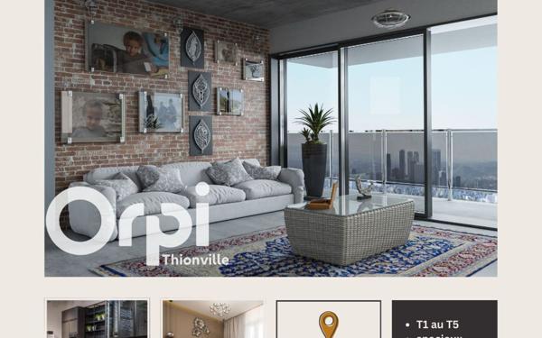 Appartement à vendre    3 pièces • 65 m2 Thionville