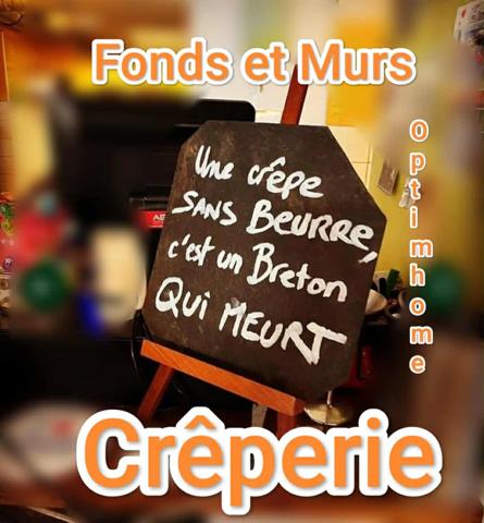 À vendre : Crêperie dynamique et rentable – Emplacement attractif proche de la gare