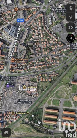 Terrain à vendre 905 m² Clermont-Ferrand