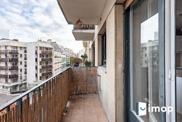 Quartier Falguière. M*Vaugirard. 56m2 avec balcons.
