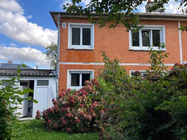 Maison avec 3 chambres, garage, jardin