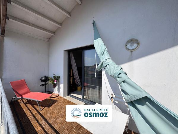 Appartement type 3 avec terrasse et parking !