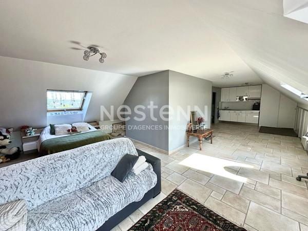 Nestenn Igny - Maison familiale de Prestige lumineuse de 250m², Secteur Palaiseau/Pileu, 6 chambres, bureau, double séjour avec accès terrasse/jardin, garage, sous-sol total, proche des commerces et transports