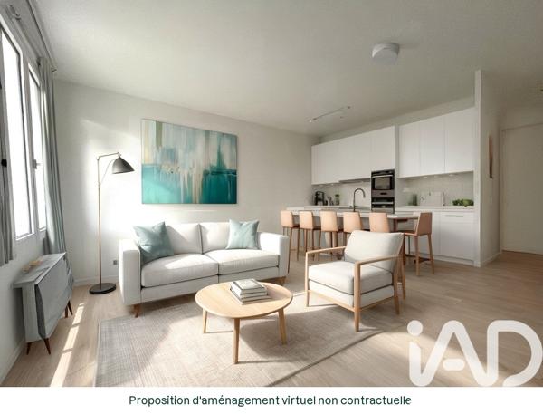 Appartement à vendre 3 pièces 54 m² Étréchy