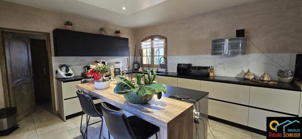 Saint-Victoret (13730) Maison 160m² avec piscine et dépendance de 60m²