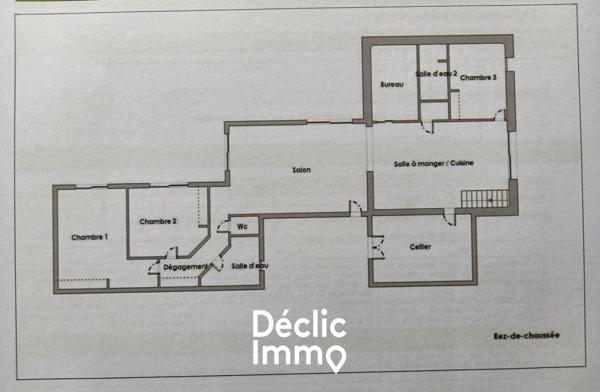 Vente maison de caractère Les clouzeaux, 140m² 1340m² 8 pièces 337 200€