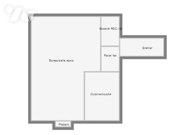 REZÉ ST PAUL - ENSEMBLE IMMOBILIER COMPRENANT DEUX LOCAUX COMMERCIAUX LOUÉS
