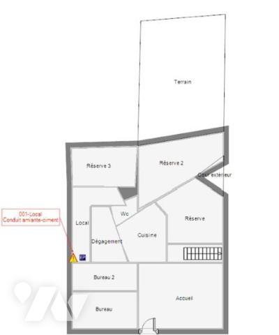REZÉ ST PAUL - ENSEMBLE IMMOBILIER COMPRENANT DEUX LOCAUX COMMERCIAUX LOUÉS