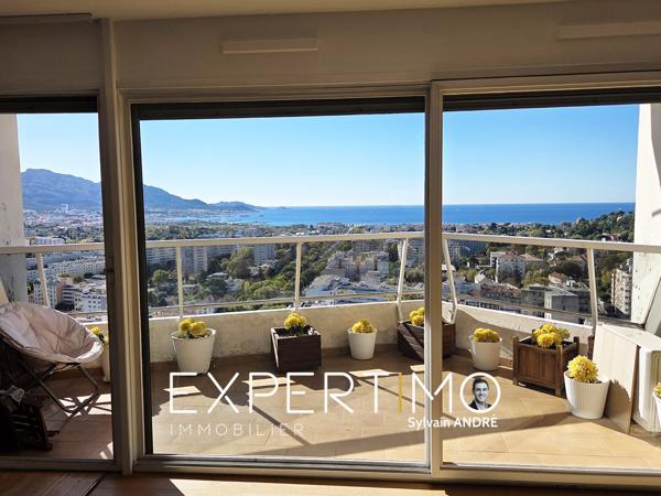 Marseille (13008) 13008 Vue Mer !!! Appartement T4 avec terrasse et Parking !
