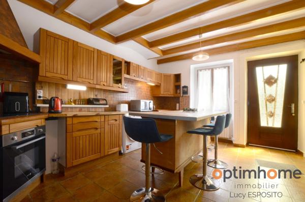 Belle maison de village avec 4 chambres et jardin