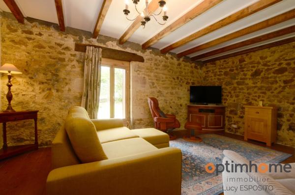 Belle maison de village avec 4 chambres et jardin