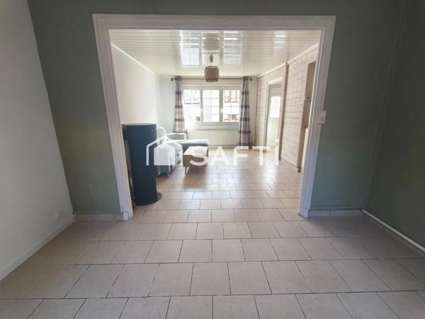 Maison semi indépendante 3 chambres jardin