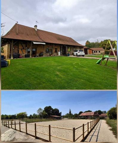 Ferme bressane / propriété équestre familiale