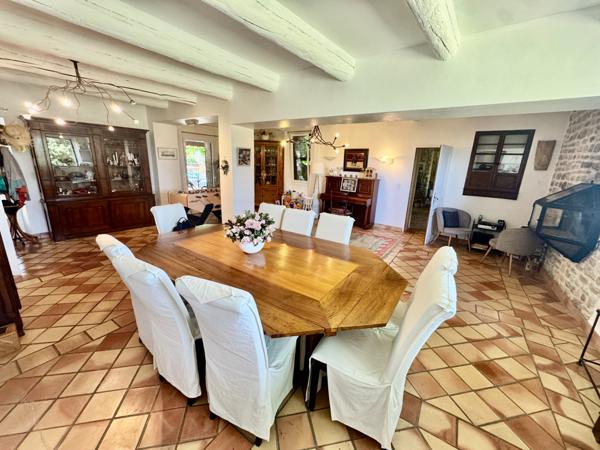 Immobilier de luxe : mas en pierre à vendre avec terrasse à Piolenc Piolenc (84420)