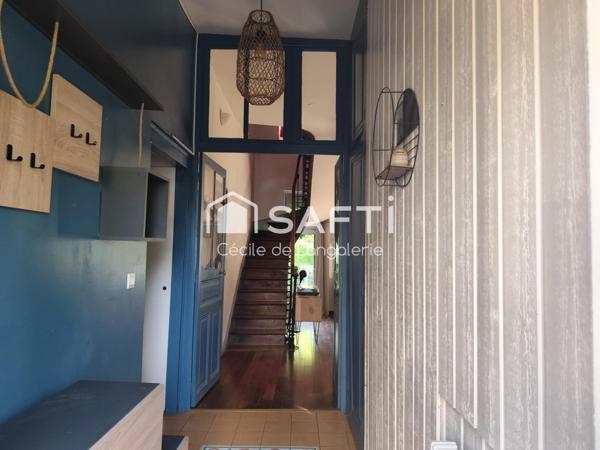 MAISON CENTRE VILLE TOUT CONFORT- JARDIN -6 PIECES