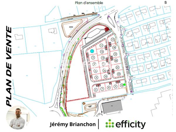 Terrain - 387 m²