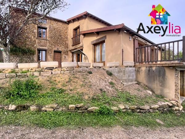 Mailly (71340) A VENDRE - MAILLY - BELLE MAISON EN PIERRE RÉNOVÉE AVEC 3 CHAMBRES