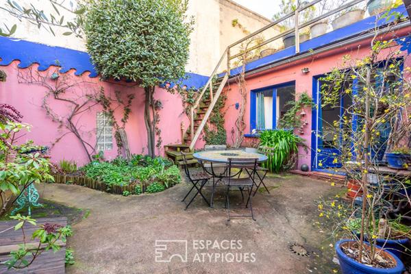 Maison à l’esprit bohème