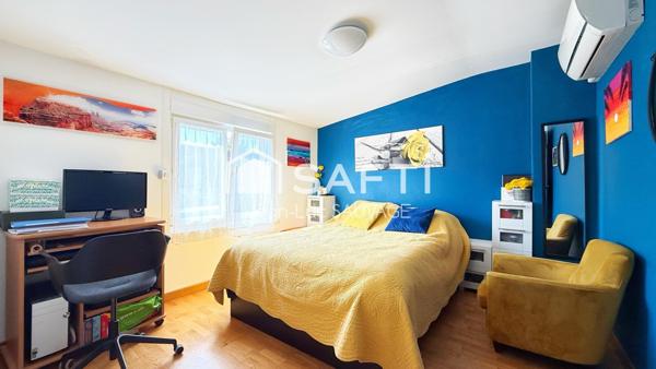 1/2 individuelle rare 3 chambres, jardin et garage