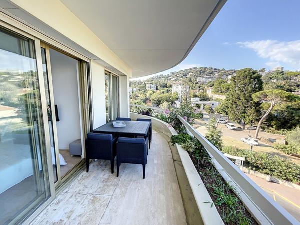 Cannes, Basse-Californie, Appartement de 2 pièces de 32.49 m2 cave et parking, résidence sécurisée