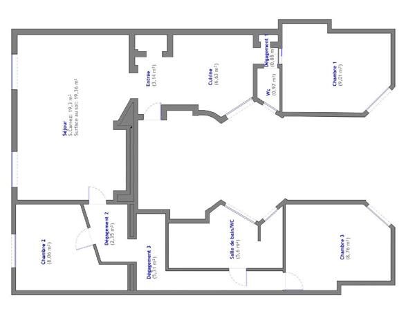 EXCLUSIVITÉ ? 4 pièces familial de 70 m² ? Paris 12? ? Rue de Wattignies