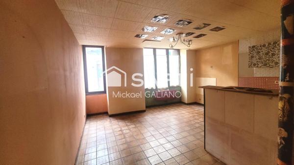 Immeuble ancien en centre-ville, potentiel unique.