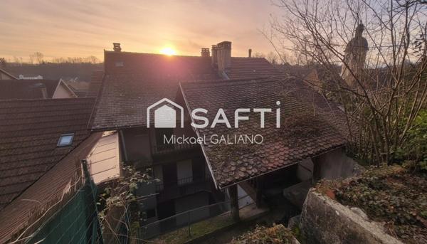 Immeuble ancien en centre-ville, potentiel unique.