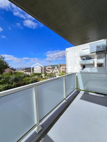 MANTES-LA-VILLE – 2 PIÈCES ~45 m² – BALCON – PARKING SOUS-SOL – RÉSIDENCE RÉCENTE