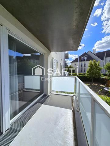 MANTES-LA-VILLE – 2 PIÈCES ~45 m² – BALCON – PARKING SOUS-SOL – RÉSIDENCE RÉCENTE