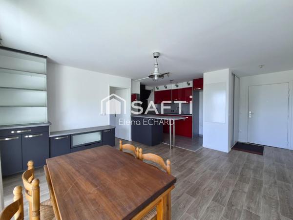 MANTES-LA-VILLE – 2 PIÈCES ~45 m² – BALCON – PARKING SOUS-SOL – RÉSIDENCE RÉCENTE