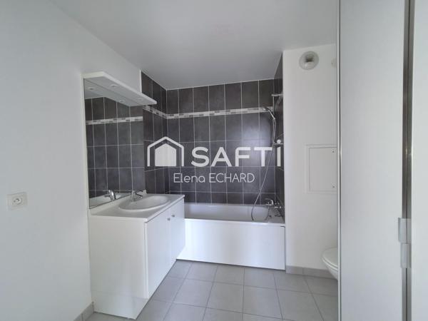 MANTES-LA-VILLE – 2 PIÈCES ~45 m² – BALCON – PARKING SOUS-SOL – RÉSIDENCE RÉCENTE