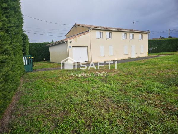 Maison 150m² sur 6000m² de terrain