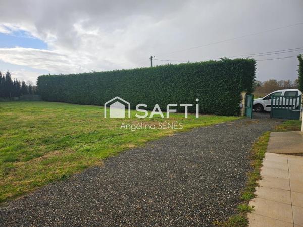 Maison 150m² sur 6000m² de terrain