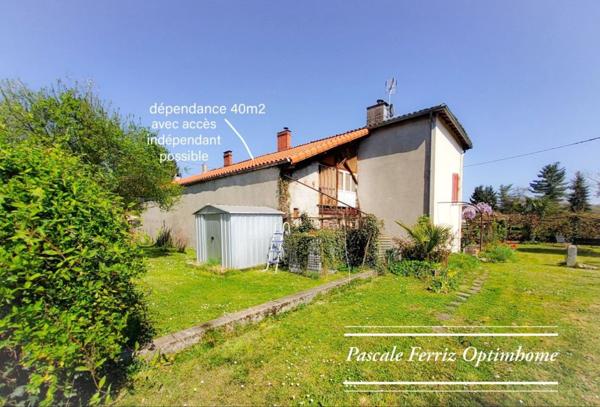 « GLYCINE » Belle Maison T6 - 153 m² – 5 chambres sur terrain 866 m² + garage + 40m² dépendance à Mazères-sur-Salat