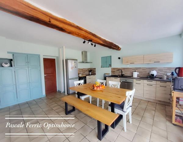 « GLYCINE » Belle Maison T6 - 153 m² – 5 chambres sur terrain 866 m² + garage + 40m² dépendance à Mazères-sur-Salat