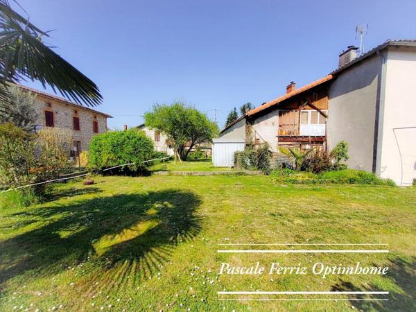 « GLYCINE » Belle Maison T6 - 153 m² – 5 chambres sur terrain 866 m² + garage + 40m² dépendance à Mazères-sur-Salat