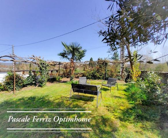 « GLYCINE » Belle Maison T6 - 153 m² – 5 chambres sur terrain 866 m² + garage + 40m² dépendance à Mazères-sur-Salat