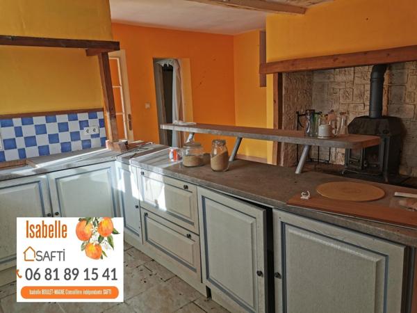 Maison à la campagne avec projet de gîte ou double habitation