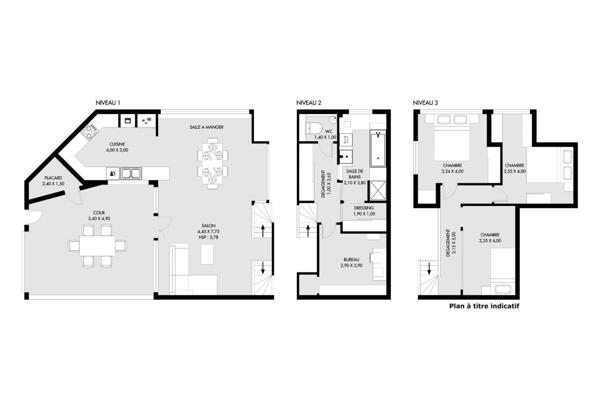 Appartement à vendre 5 pièces 110 m² Bagnolet