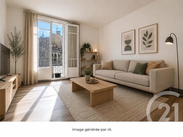 Appartement à vendre  3 pièces - 50 m 2   ALES  - 30