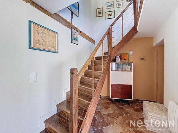 A Vendre Maison de ville en pierre avec deux chambres, terrasse et jardin au centre d'Eauze