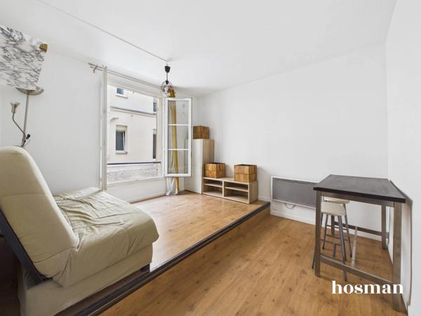 Coup de coeur - 2 pièces de 27,2m² - accès toit terrasse toléré - Rue de la Fontaine au Roi, Paris
