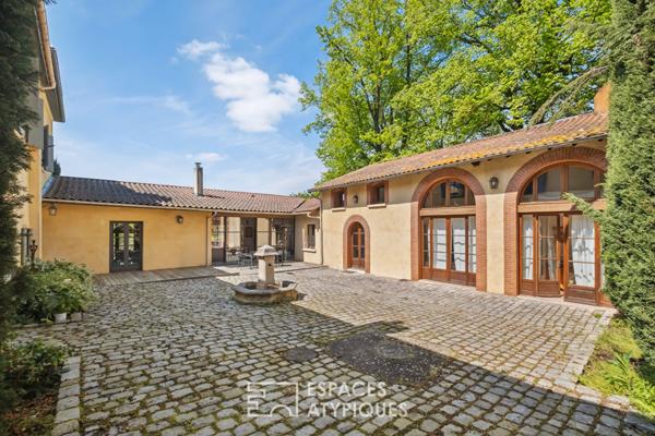 Maison d’exception au coeur parc à Ecully