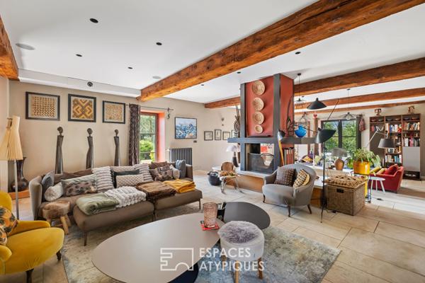 Maison d’exception au coeur parc à Ecully