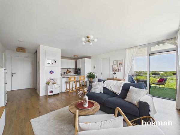 Appartement T3 de 2023 lumineux avec balcon et parking - Boulevard de Berlin, Nantes
